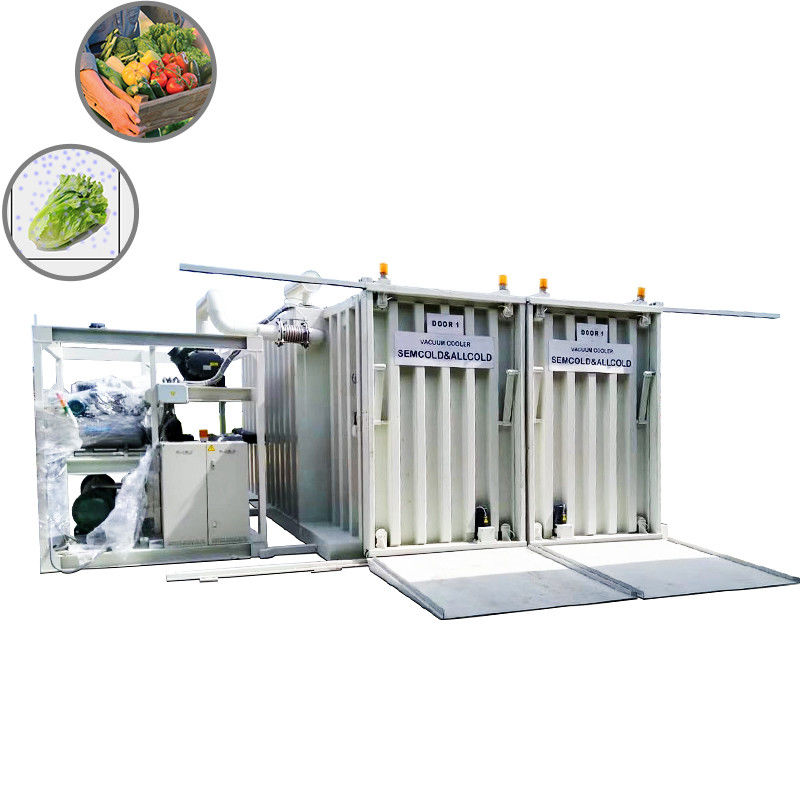 High efficiency fast cooling equipment for oyster mushroom leafy vegetables vacuum cooler