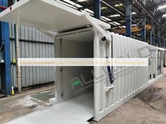 R404A Máy làm lạnh chân không rau củ Quá trình hậu cần Thủy lực