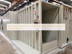 Sản phẩm nông nghiệp Hệ thống làm mát trước Rau lá Máy làm mát chân không