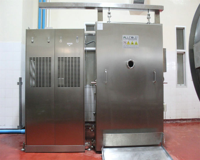 Điều khiển PLC 16.5KW 3P Máy làm mát chân không bánh mì R404A 1