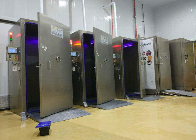 Điều khiển PLC 16.5KW 3P Máy làm mát chân không bánh mì R404A 2