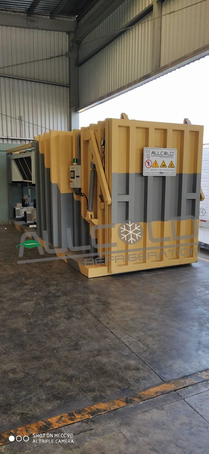 Máy làm mát rau quả R404A 72KW 3P 4 Pallet hoàn toàn tự động 1