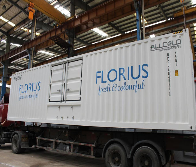 4 Pallet Máy nén  R404A Máy làm mát chân không 72KW 3