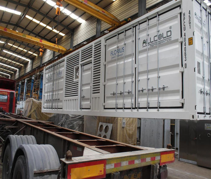 4 Pallet Máy nén  R404A Máy làm mát chân không 72KW 2