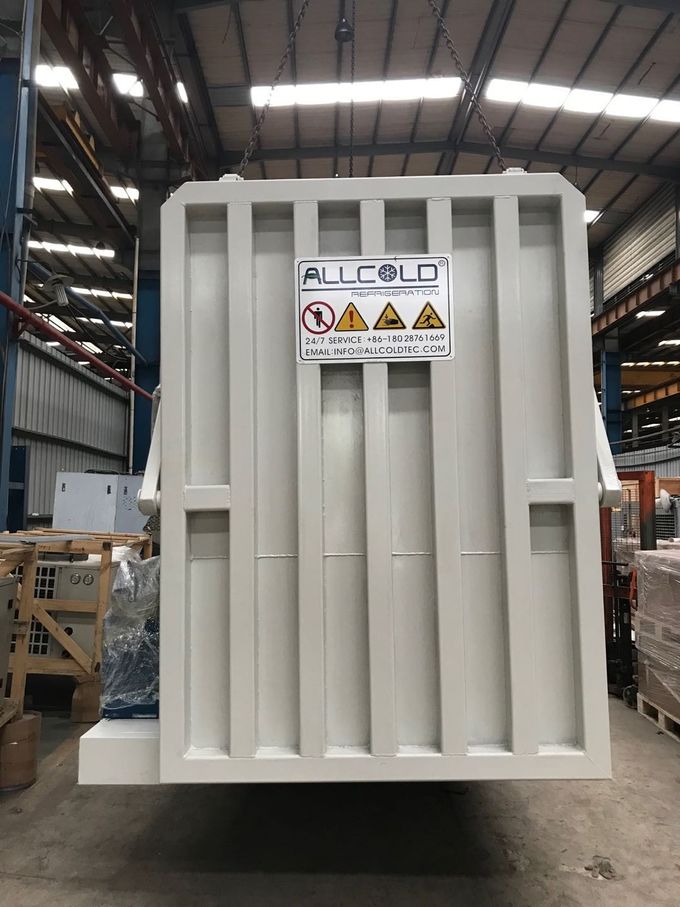 2 Pallet Máy làm mát chân không R404A 39KW Máy nén 1
