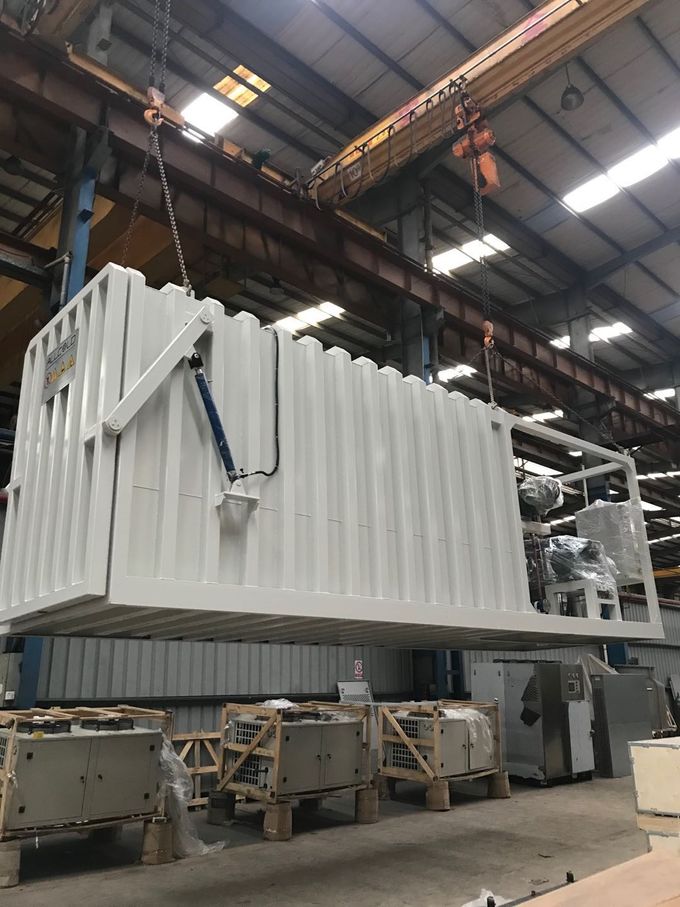 2 Pallet Máy làm mát chân không R404A 39KW Máy nén 0