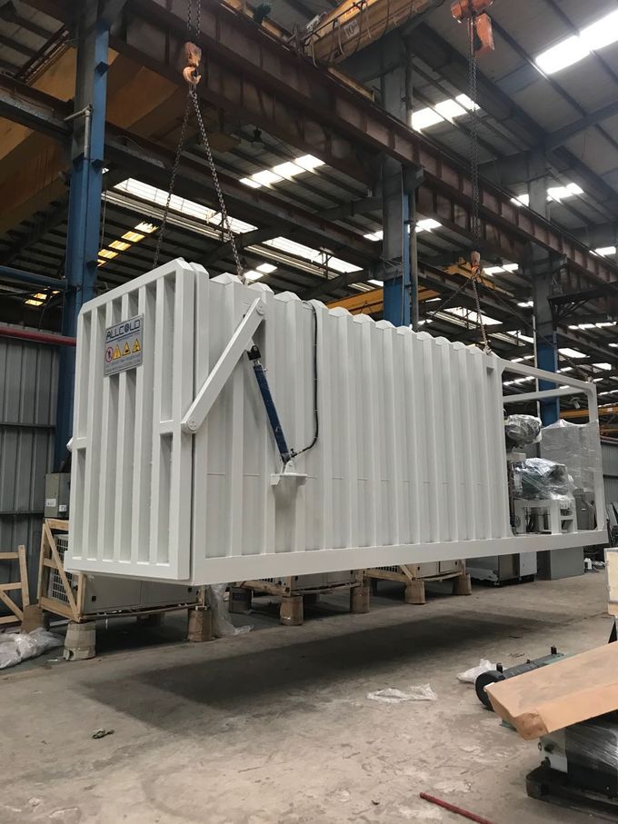 2 Pallet Máy làm mát chân không R404A 39KW Máy nén 3