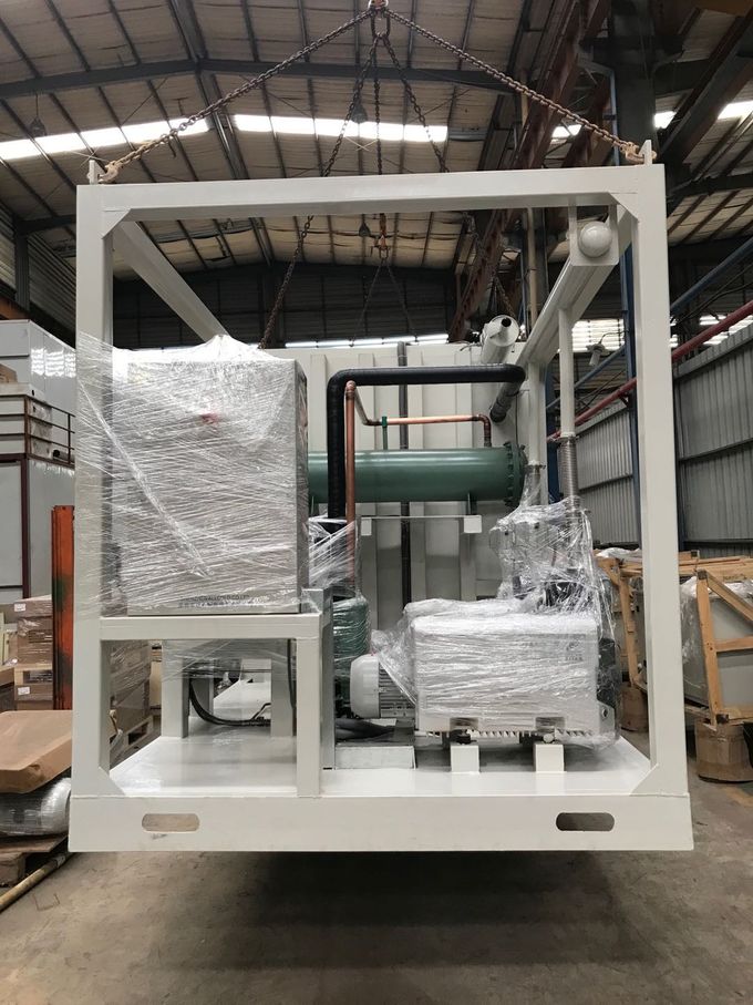 2 Pallet Máy làm mát chân không R404A 39KW Máy nén 4