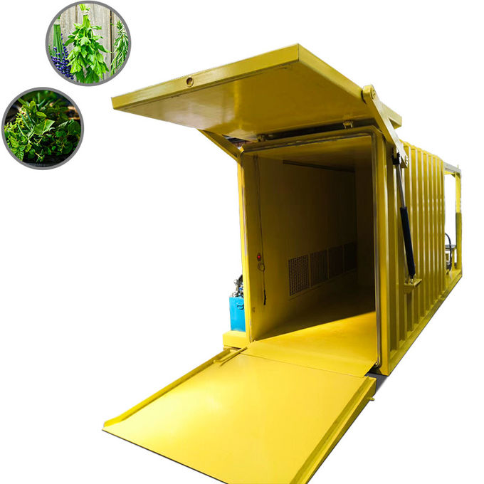 R404A 3P 6 Pallet Máy làm mát rau quả Máy nén 0