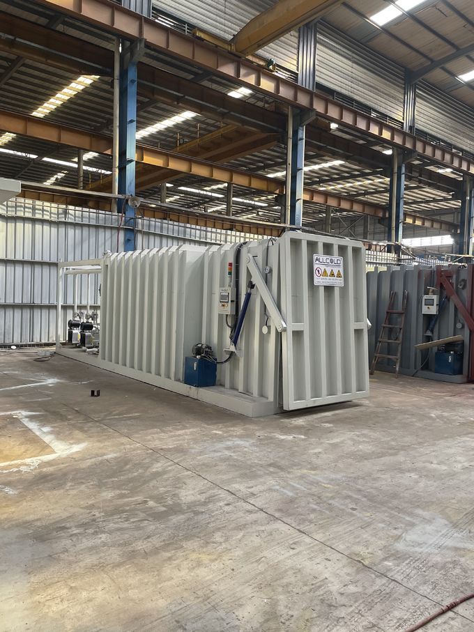 Máy làm mát chân không rau diếp Máy nén  72KW R404A Máy làm mát chân không cho rau 2