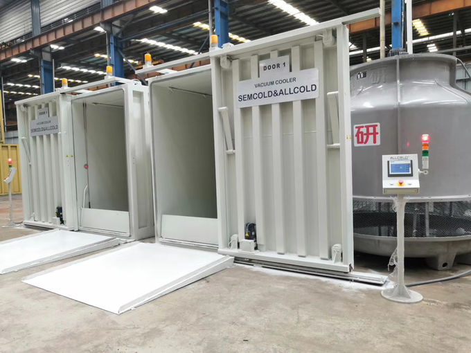 Thiết bị nông nghiệp 72KW Máy làm mát chân không hoa 0