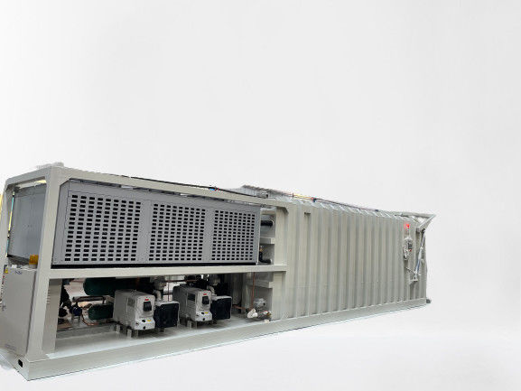 98KW PLC Máy làm mát chân không buồng đôi 3 tấn Chu kỳ 6 Pallet 1