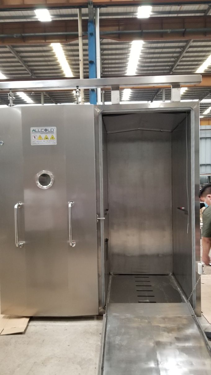 2 xe đẩy Máy làm lạnh chân không thực phẩm SGS 21KW 0