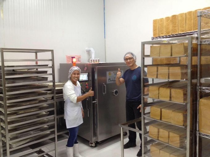Máy làm mát chân không bằng thép không gỉ R404A 21KW cho bánh pizza 1
