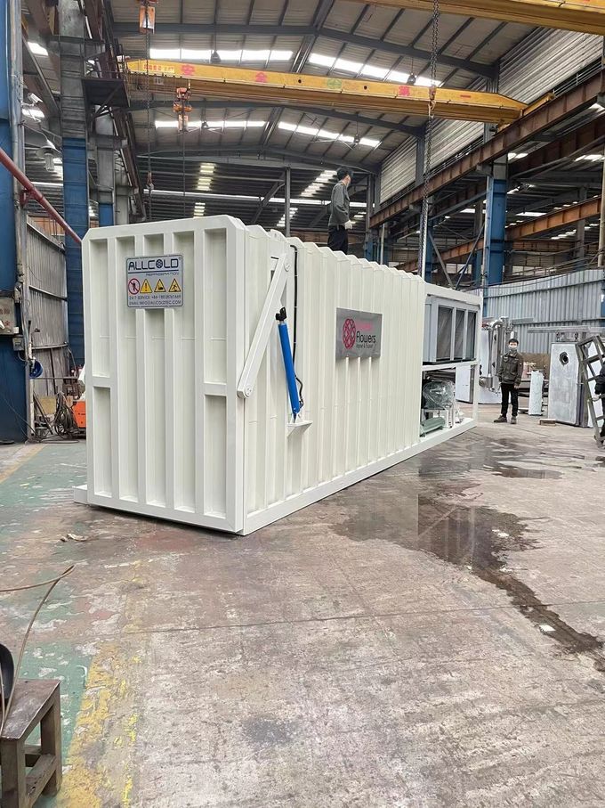 Máy làm mát trước chân không R404A Làm lạnh nhanh cho rau / nấm / hoa tươi cắt cành 0